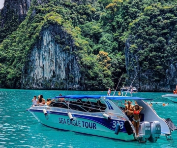 Von Krabi aus: Phi Phi Islands Speedboat Tagestour