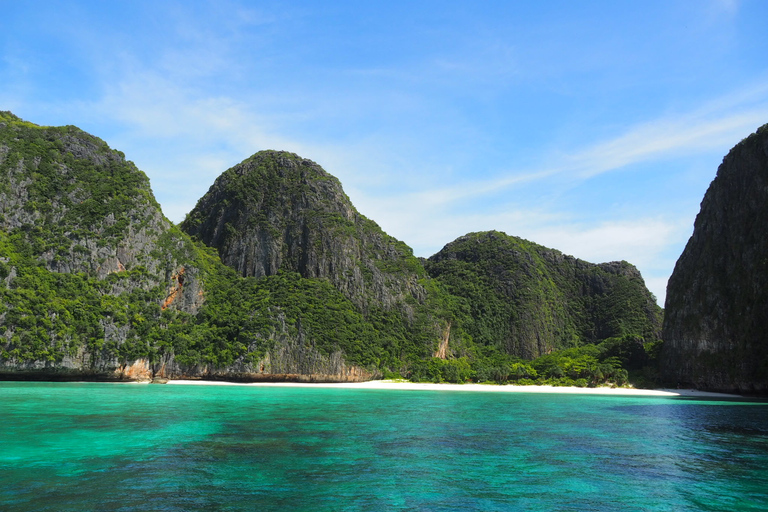 Au départ de Krabi : Excursion d'une journée en bateau rapide dans les îles Phi PhiDe Krabi : journée en hors-bord aux îles Phi Phi