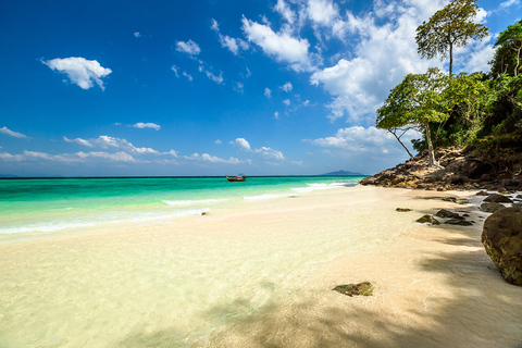 Från Krabi: Phi Phi-öarna - dagstur med motorbåtFrån Krabi: Dagsttur till Phi Phi-öarna på snabb-båt