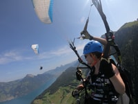 Lucerna, volo Tandem-Paragliding - Hizvo