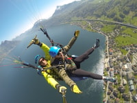 Lucerna, volo Tandem-Paragliding - Hizvo