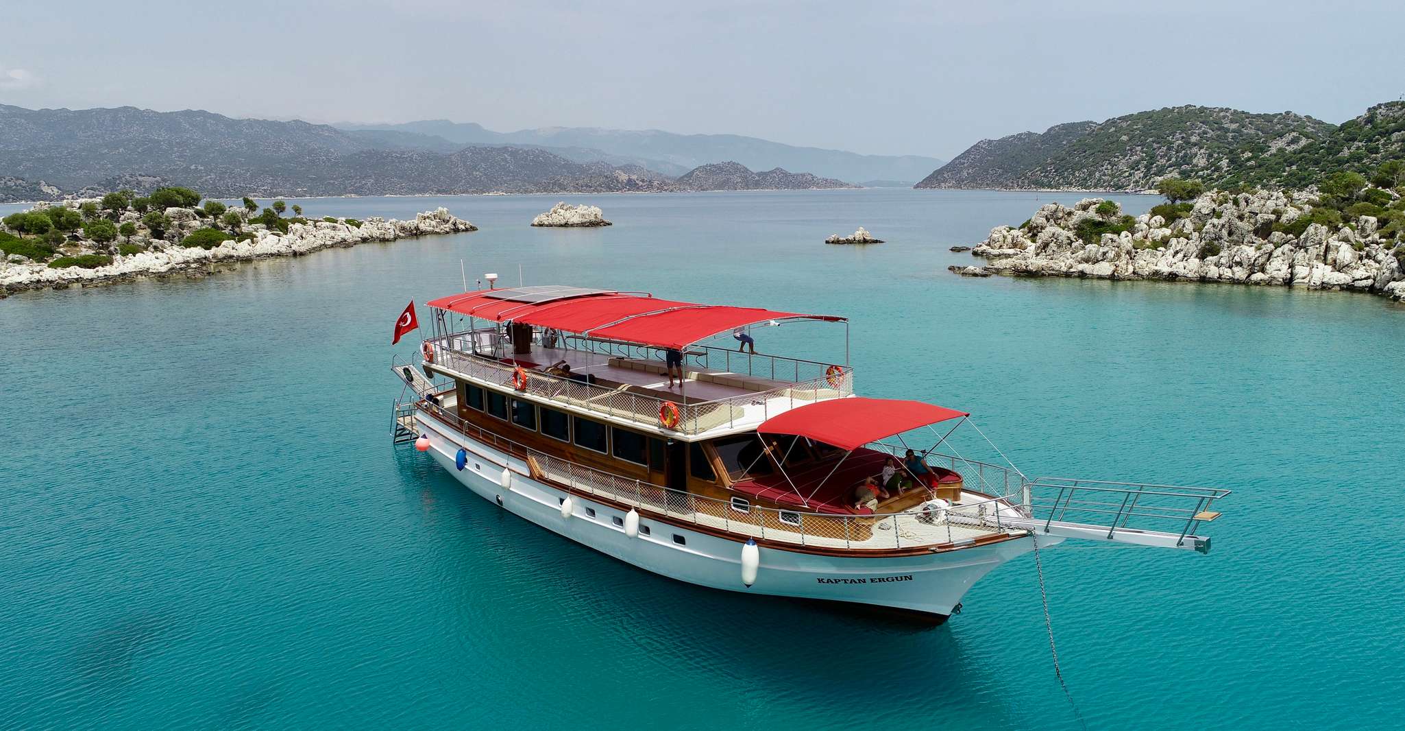 Excursão de barco pela cidade de Kekova e Sunken saindo de Kas - Hizvo