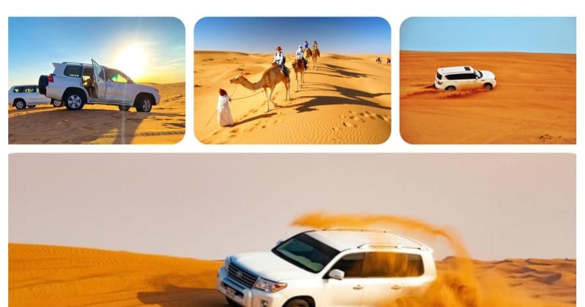 Qatar: Sunset Desert Safari with Camel Ride & Sandboarding | GetYourGuide