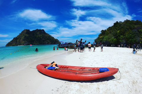 Krabi : excursion en hors-bord dans les îles Hong avec déjeunerVisite touristique des îles Hong