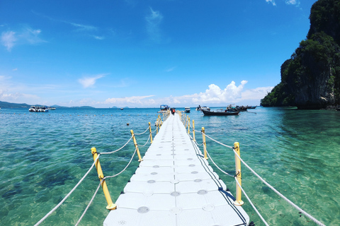 Krabi : excursion en hors-bord dans les îles Hong avec déjeunerVisite touristique des îles Hong