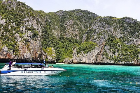 Krabi: Phi Phi Early Bird & 4 Island by Speedboat with Lunch Krabi: Phi Phi Sunrise & 4 Islands by Speedboat with Lunch