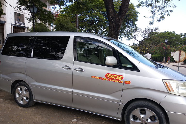 Zanzibar: Stone Town to Airport Private Transfer