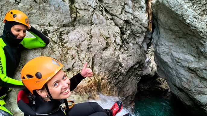 bovec canyoning for beginners experience