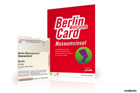 Berlin WelcomeCard : île aux Musées et transportsBerlin WelcomeCard île aux Musées : zones A et B 72 h