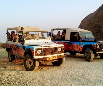 Monti Eilat: avventura in jeep al tramonto sul Monte Joash