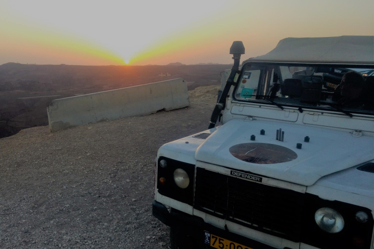 Vanuit Eilat: Jeep-avontuur Mount Joash bij zonsondergang