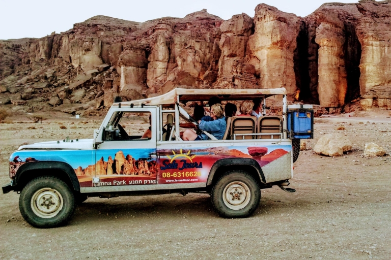 Depuis Eilat: visite guidée en jeep du parc Timna