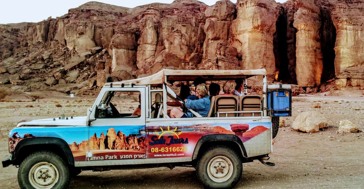 From Eilat: Timna Park Guided Jeep Tour