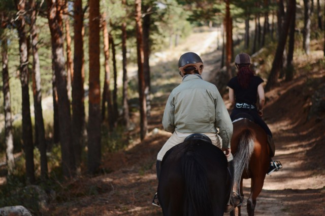 Visit Madrid Horse Riding in Sierra del Guadarrama National Park in El Escorial