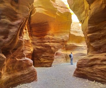 From Eilat: Red Canyon Guided Tour