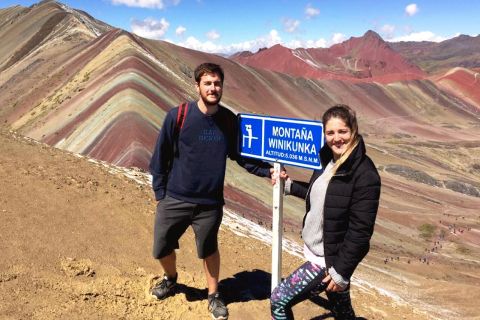 Cusco: Rainbow Mountain Tour met maaltijden