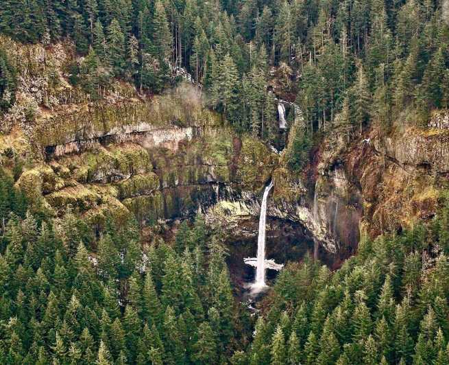 Portland: Multnomah Falls Scenic Air Tour