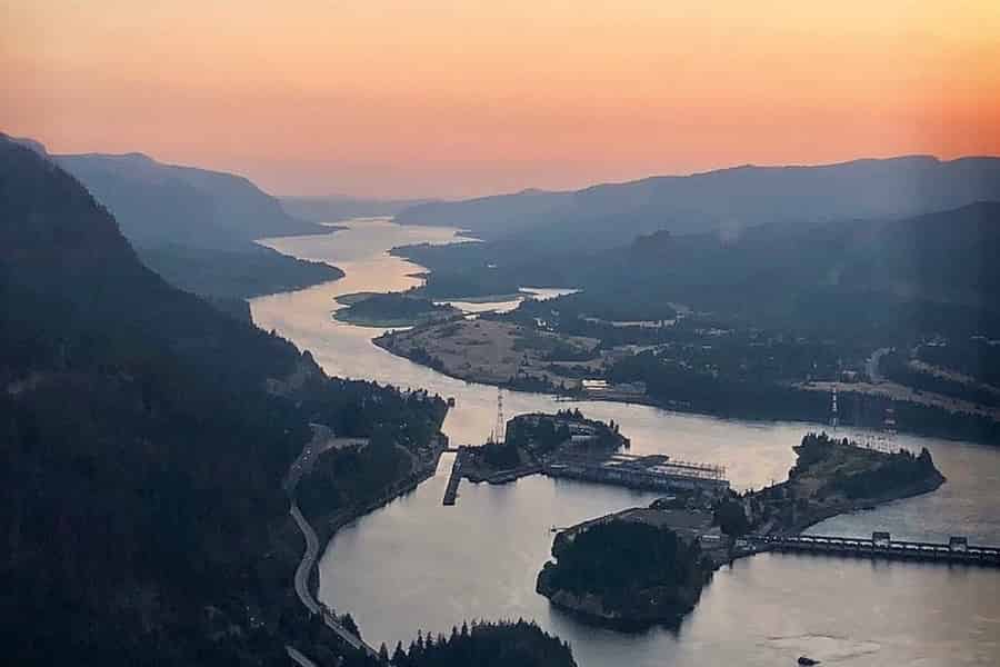 Portland: Columbia Gorge Flugtour. Foto: GetYourGuide
