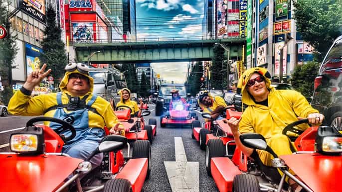 tokio tour guiado de karts de disfraces