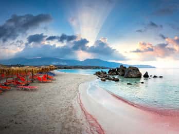 Da Rethymno/Kavros: tour della spiaggia di sabbia rosa dell'isola di Elafonisi