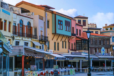 Full-Day Trip to Chania from Rethymno From Panormo, Lavris, Scaleta, Sfakaki, or Stavromenos