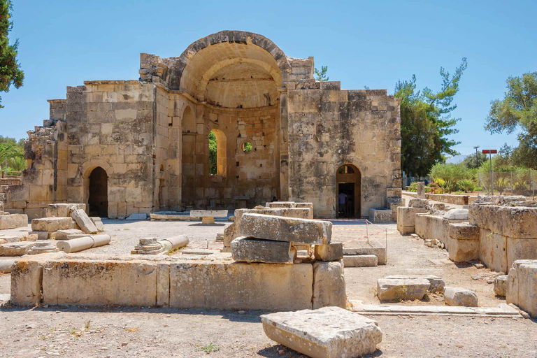 Ab Rethymno: Ganztägige Knossos- und Iraklio-TourGeführte Tour von Adele, Pigianos Kampos, Platanias, Missiria