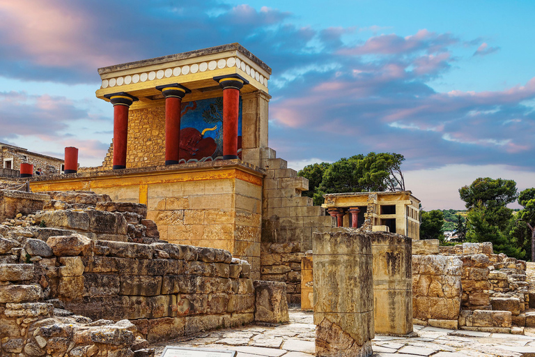 From Heraklion: Knossos and Lasithi Plateau Full-Day TourDay Trip: Pickup from Heraklion and Ammoudara