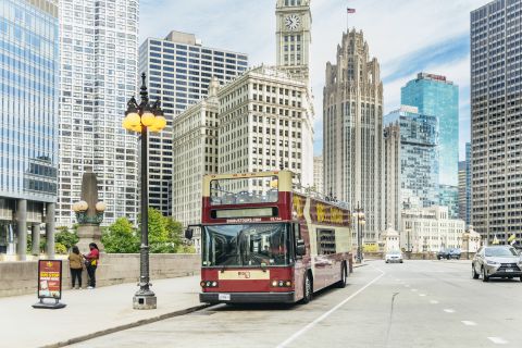 Chicago: Hopp på hopp av-sightseeingbuss