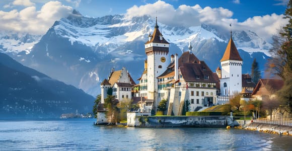 Privatreise:Bern>Thun>Interlaken>St. Beatus Höhlen>Oberhofen