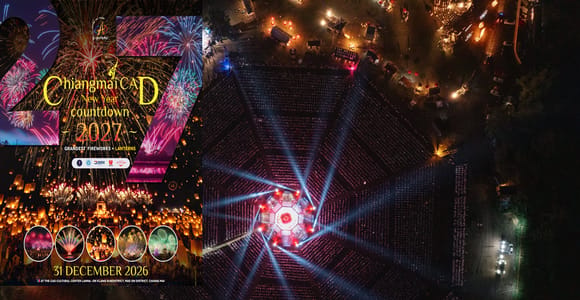 Chiang Mai CAD 2027 New Year Countdown Festival
