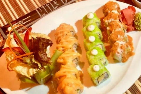 Hurghada: Little Buddha Dinner and Club Night with Transfer Menu 3: Sushi