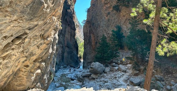From Stavros: Samaria Hike at Your Pace with a Local Guide