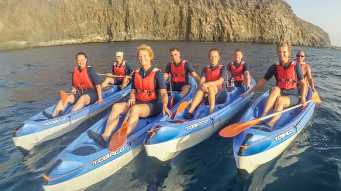 fuerteventura 2hour kayaking and snorkeling excursion