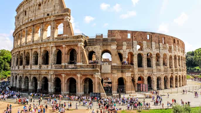 roma acesso prioritário ao coliseu e sessão de fotos do gladiador
