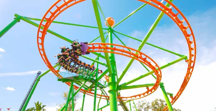 Dreamworld Theme Park Tickets with Roundtrip Transfers