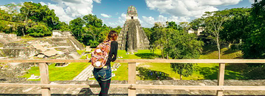 Au départ de San Ignacio : excursion d'une journée au site maya de Tikal avec déjeuner local