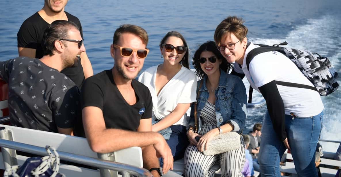 Capri: Sea and City Sightseeing Boat Tour from Naples