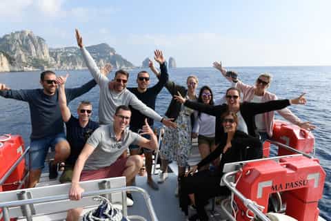 Sorrento Coast and Capri Sea View Tour from Sorrento