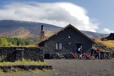 Taormina: Full Circuit of Mount Etna by Mountain Bike