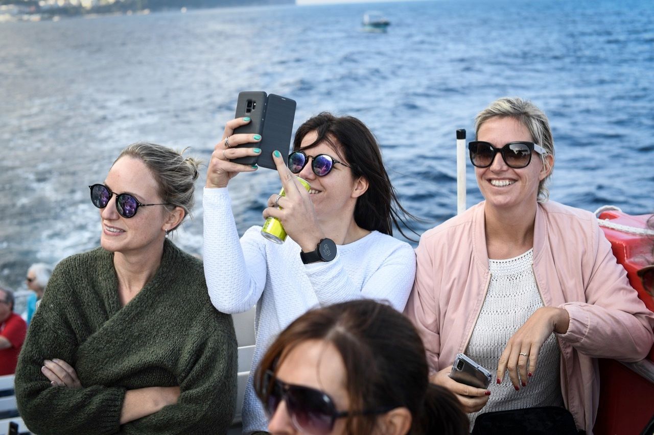 Von Sorrento aus: Tagestour nach Capri mit Blauer Grotte