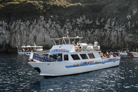 Från Sorrento: Dagsutflykt till Capri med Blue GrottoFrån Sorrento: Dagsutflykt till ön Capri