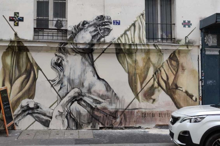 Parijs: Montmartre Street Art Tour met een kunstenaar