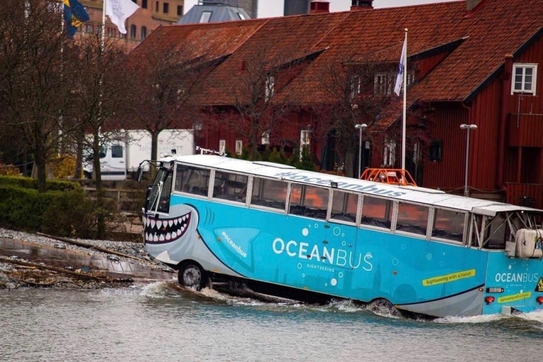 Göteborg: Sightseeingtour met amfibische bus over land en water