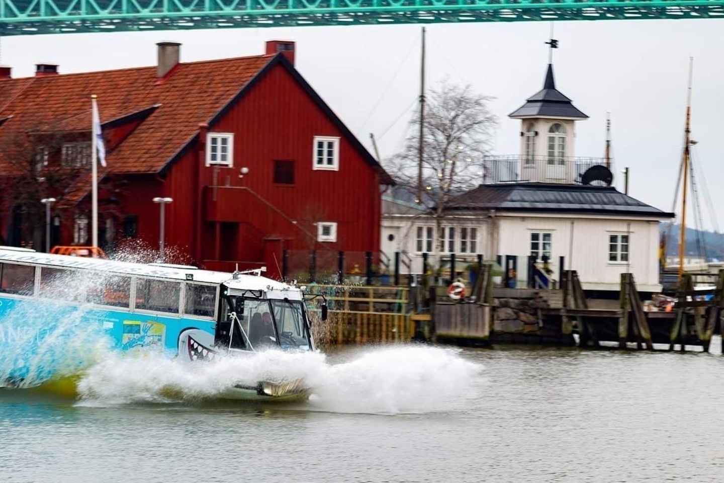 Göteborg: Sightseeingtour mit dem Amphibienbus