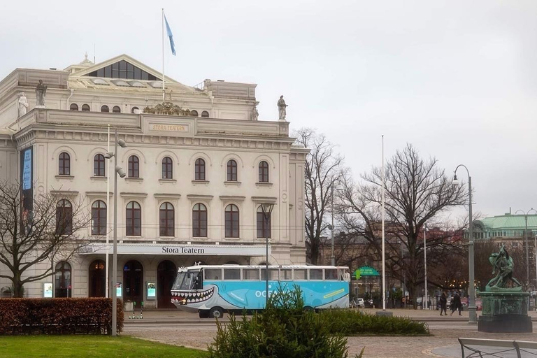 Göteborg: Rundtur med amfibiebuss på både land och vatten