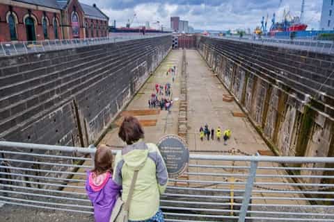 Belfast: Titanic Trail with Entrance to the Titanic's Dock