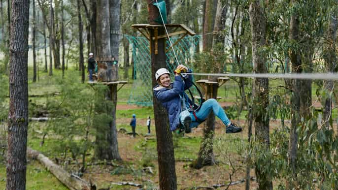 busselton 2hour high ropes course