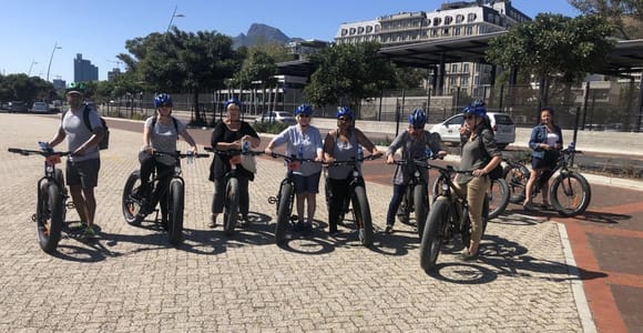 Kapstadt: Halbtägige e-Bike Stadttour