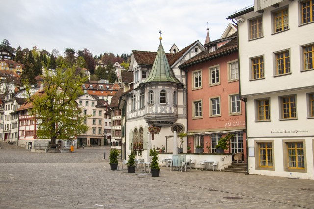 Visit St. Gallen Express Walk with a Local in 60 minutes in Chur and St. Gallen