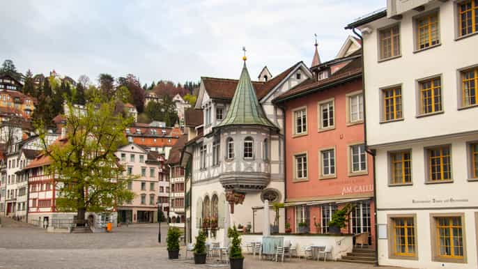 st. gallen privater 2stündiger historischer rundgang